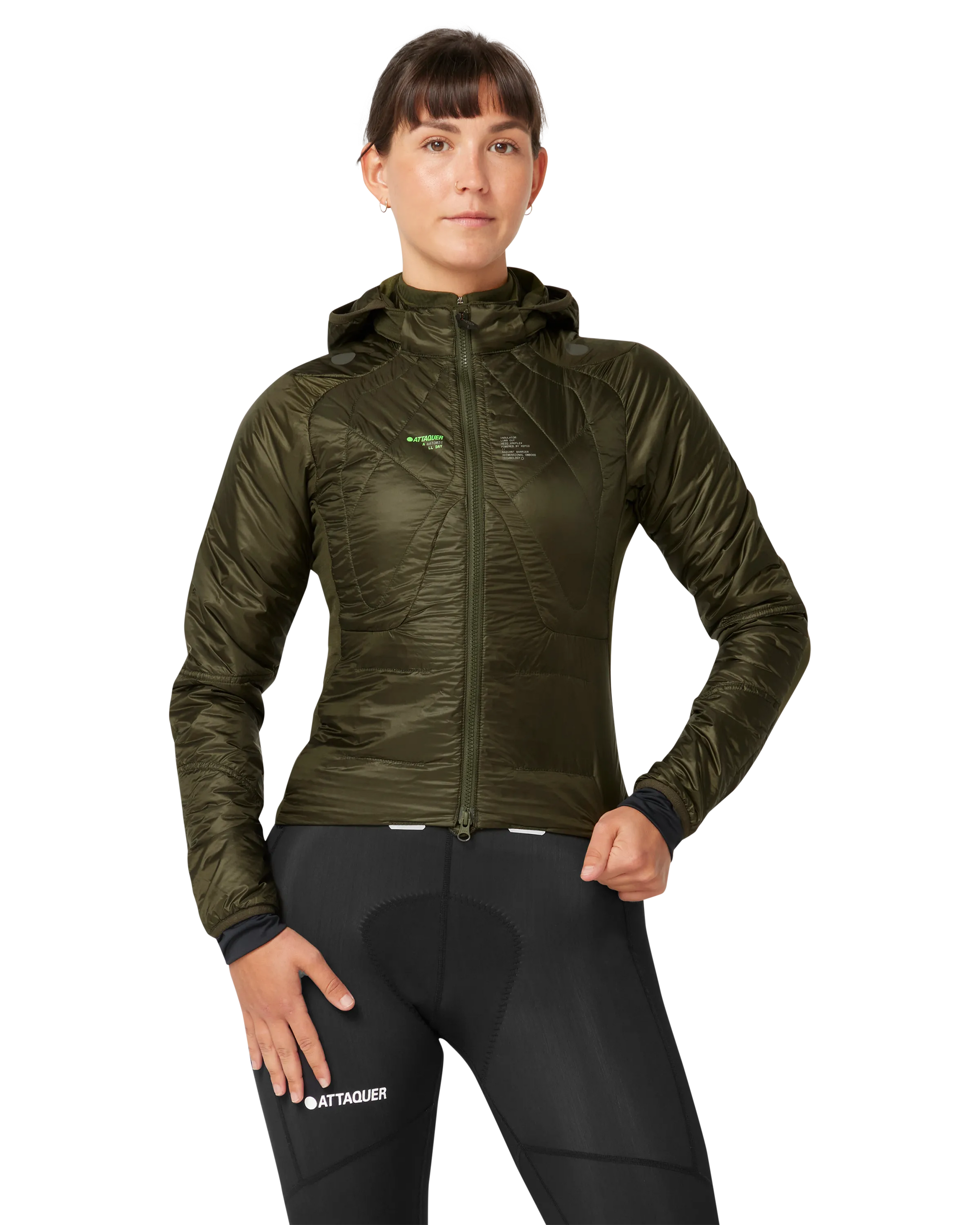 Womens All Day Anatomic Insulator Jacket Pine-Attaquer Dead Stock-Attaquer