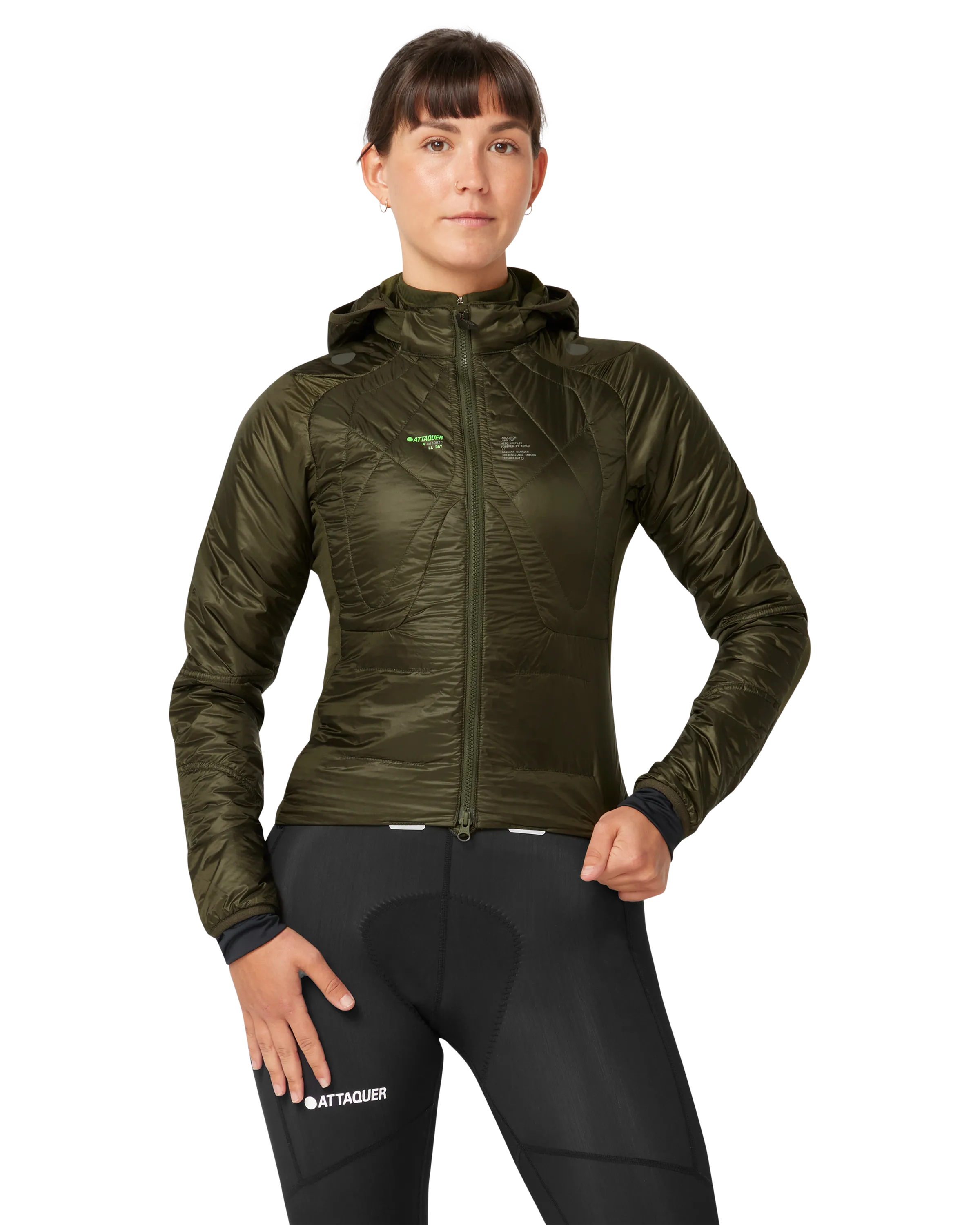 Womens All Day Anatomic Insulator Jacket Pine-Attaquer Dead Stock-Attaquer