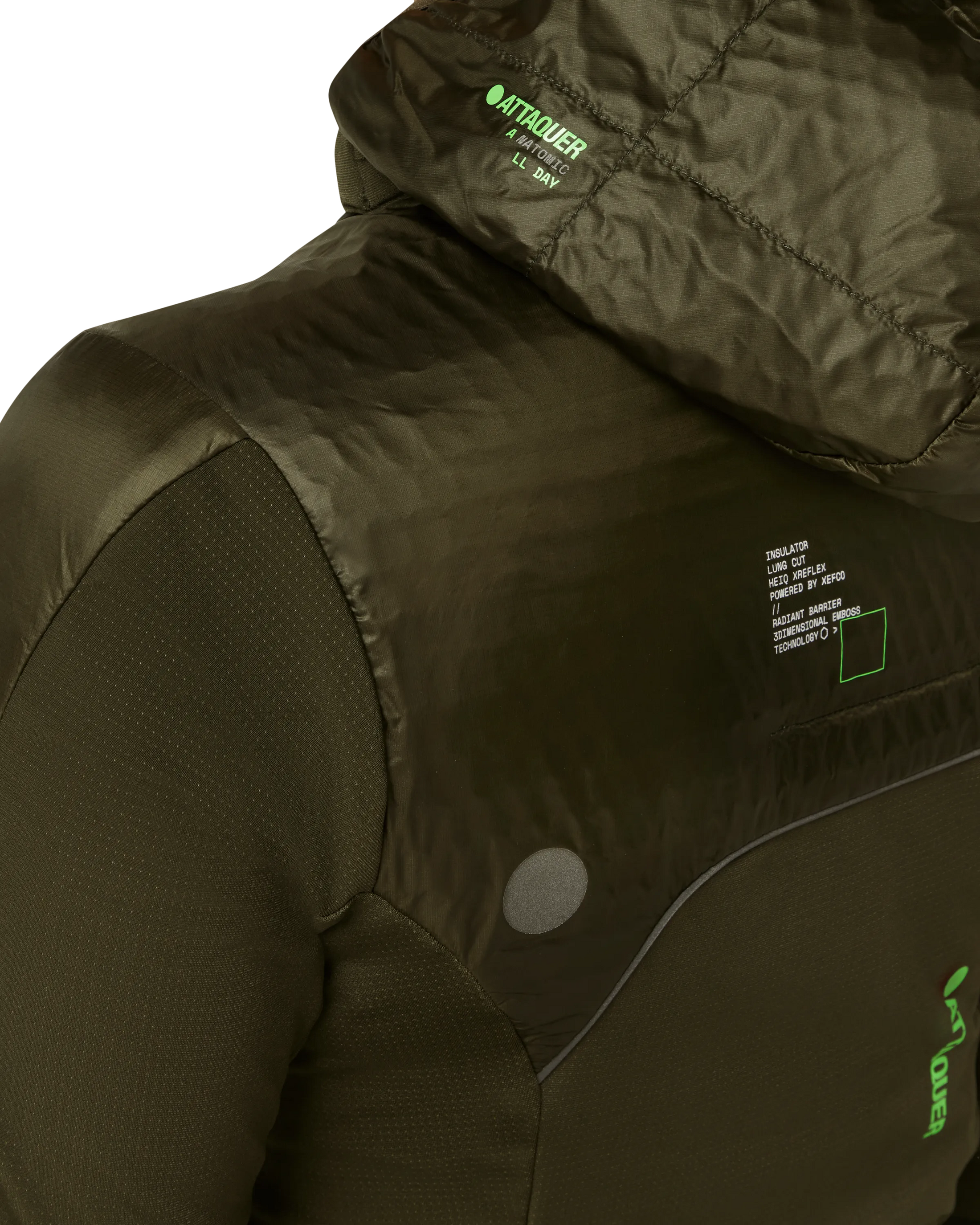 Womens All Day Anatomic Insulator Jacket Pine-Attaquer Dead Stock-Attaquer