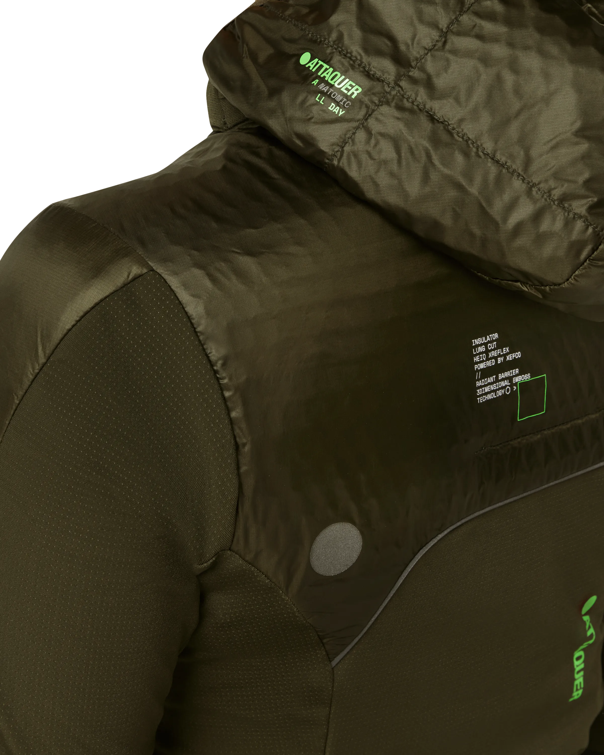Womens All Day Anatomic Insulator Jacket Pine-Attaquer Dead Stock-Attaquer