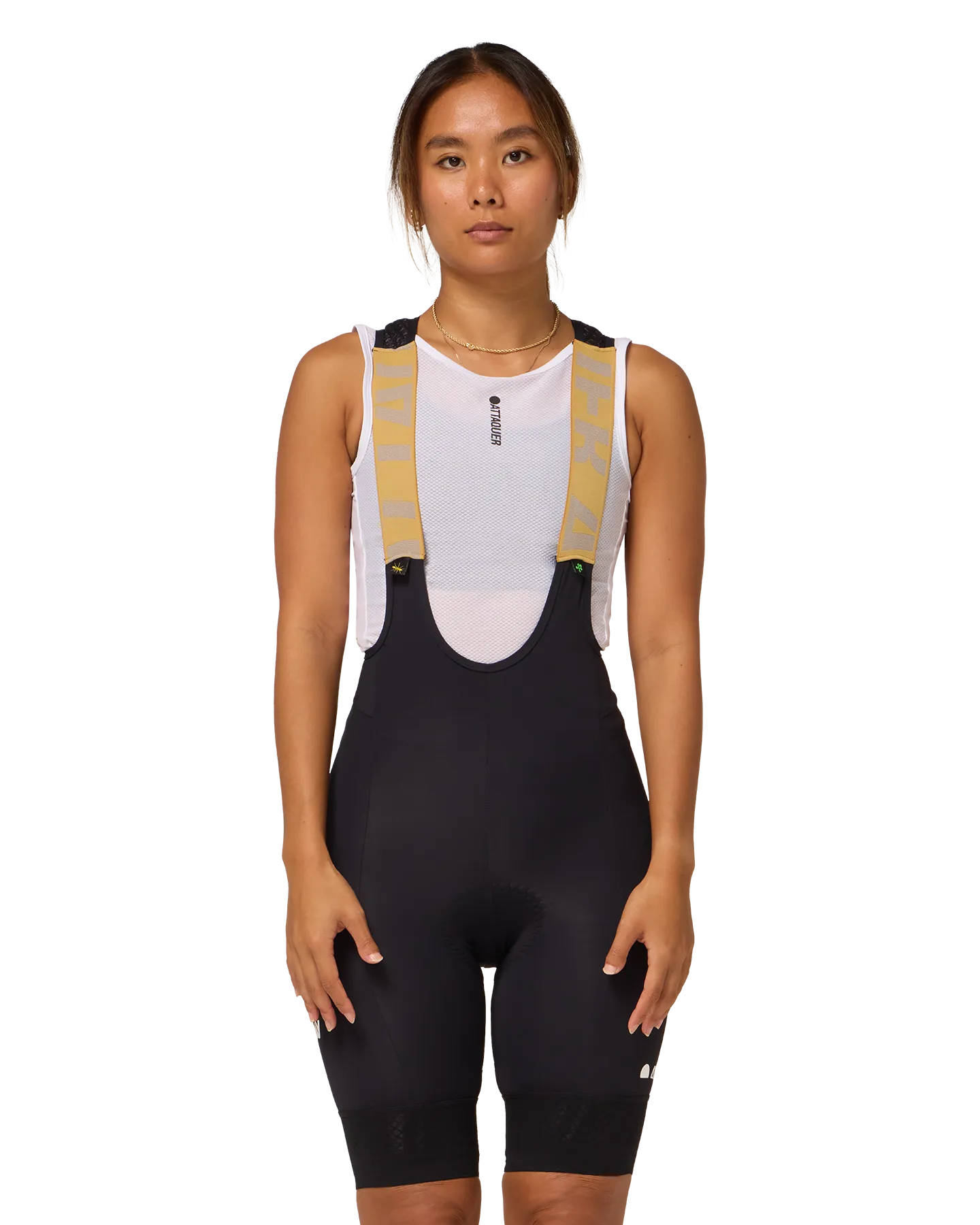 Womens All Day Bib Short Black-Attaquer-Attaquer