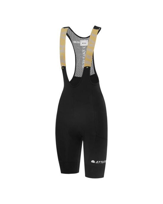 Womens All Day Bib Short Black