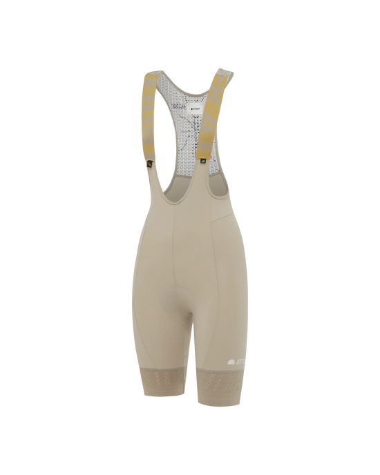 Womens All Day Bib Short Eggshell