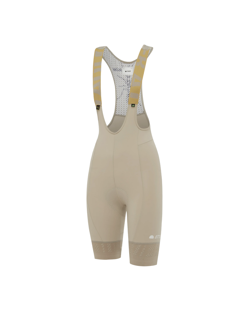 Womens All Day Bib Short Eggshell