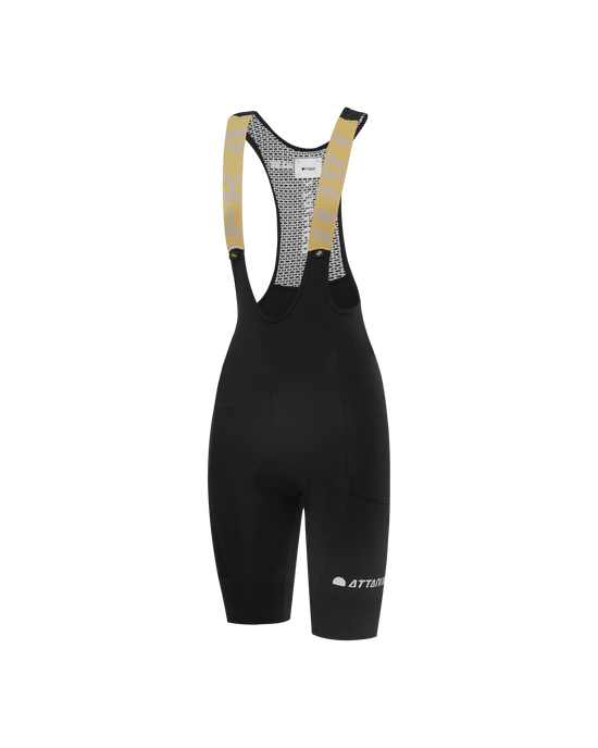 Womens All Day Cargo Bib Short Black