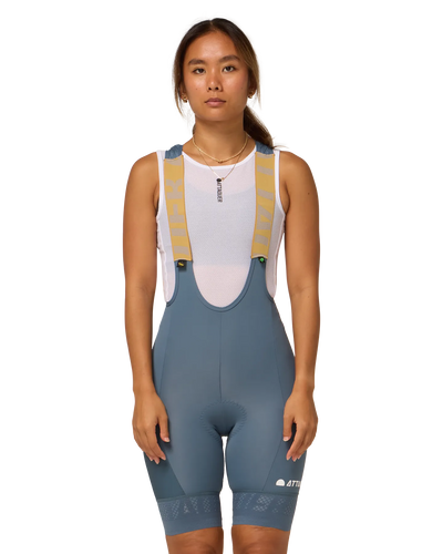 Womens All Day Cargo Bib Short Steel-Attaquer-Attaquer