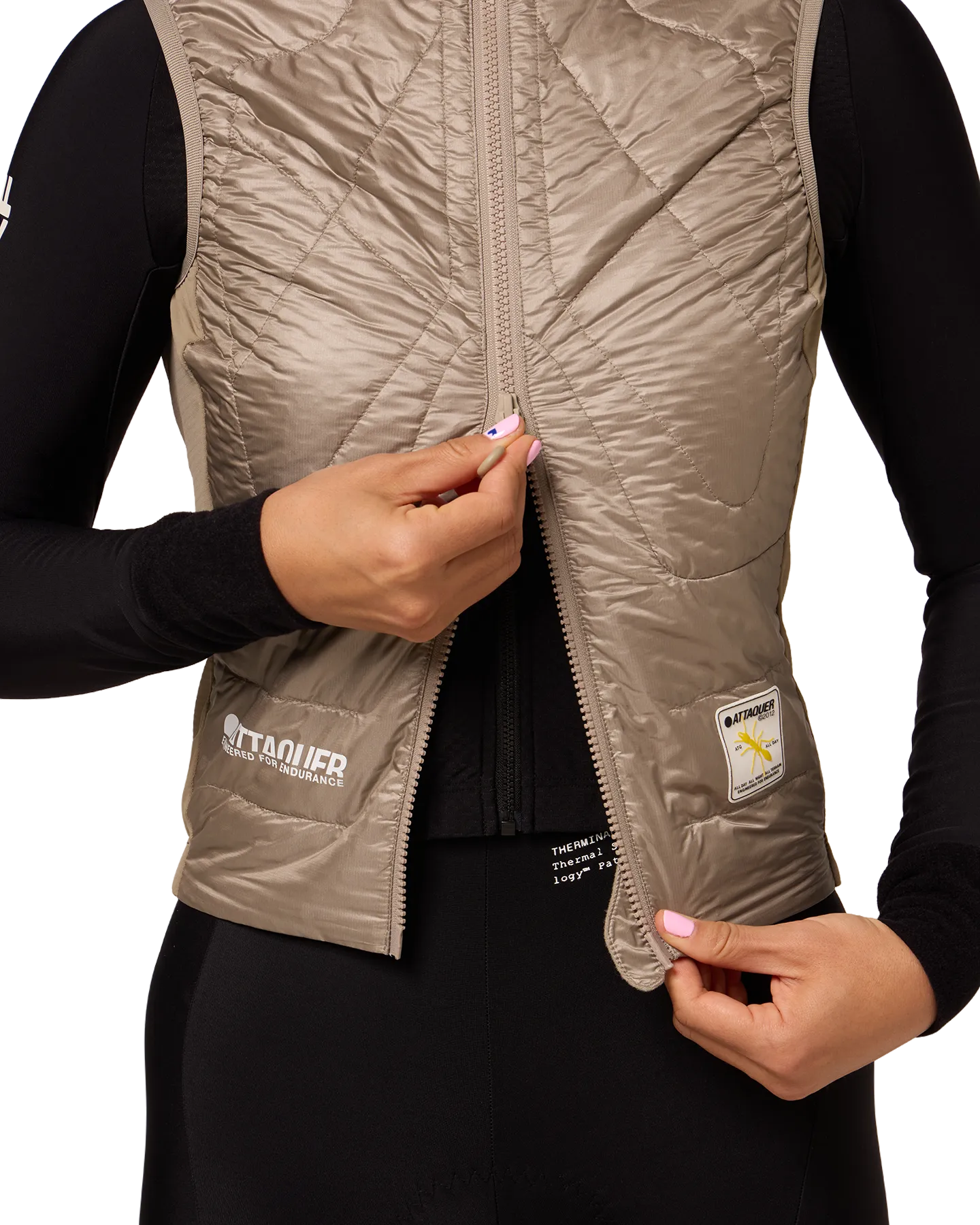 Womens All Day Insulated Gilet Clay-Attaquer-Attaquer