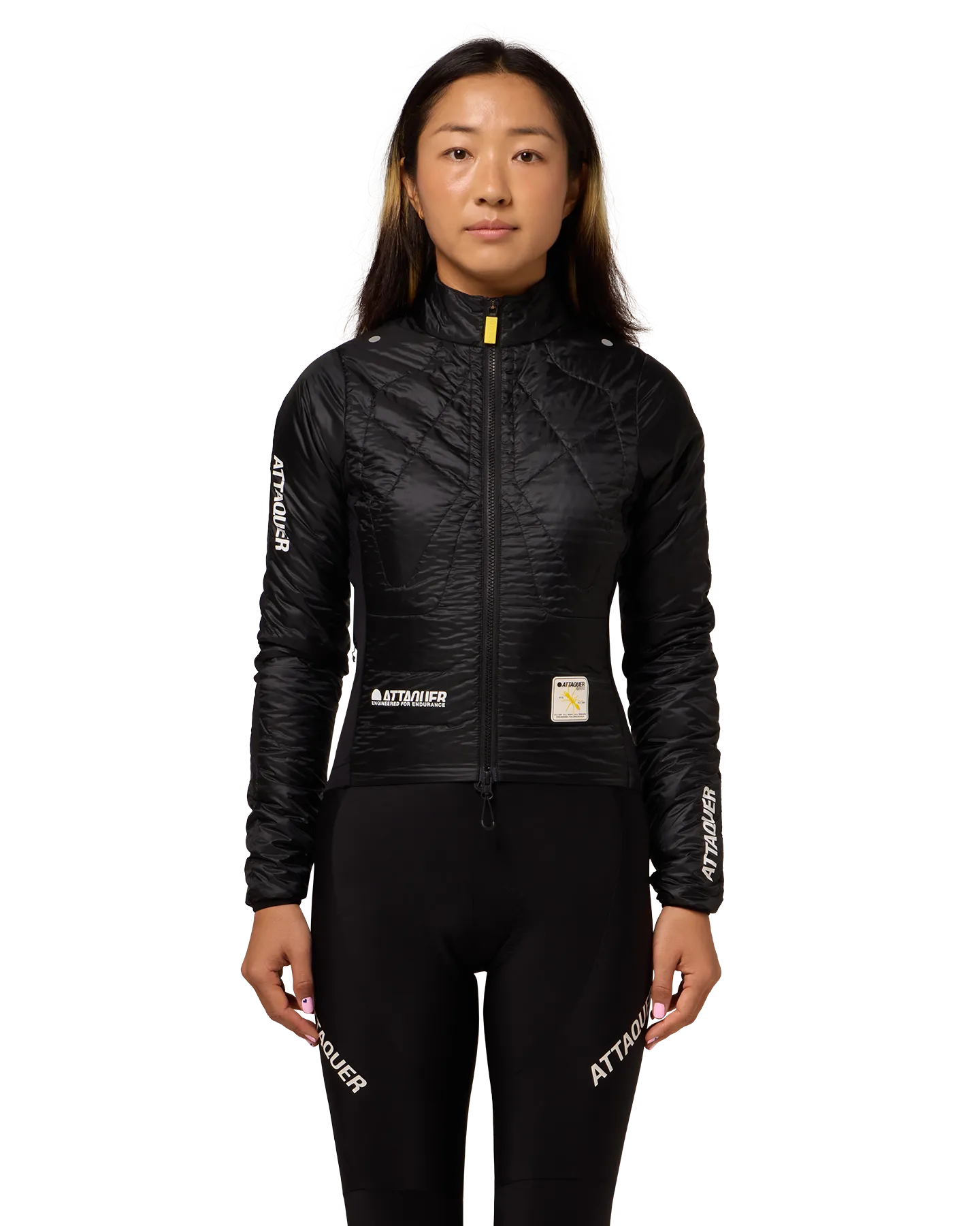 Womens All Day Insulated Jacket Black-Attaquer-Attaquer