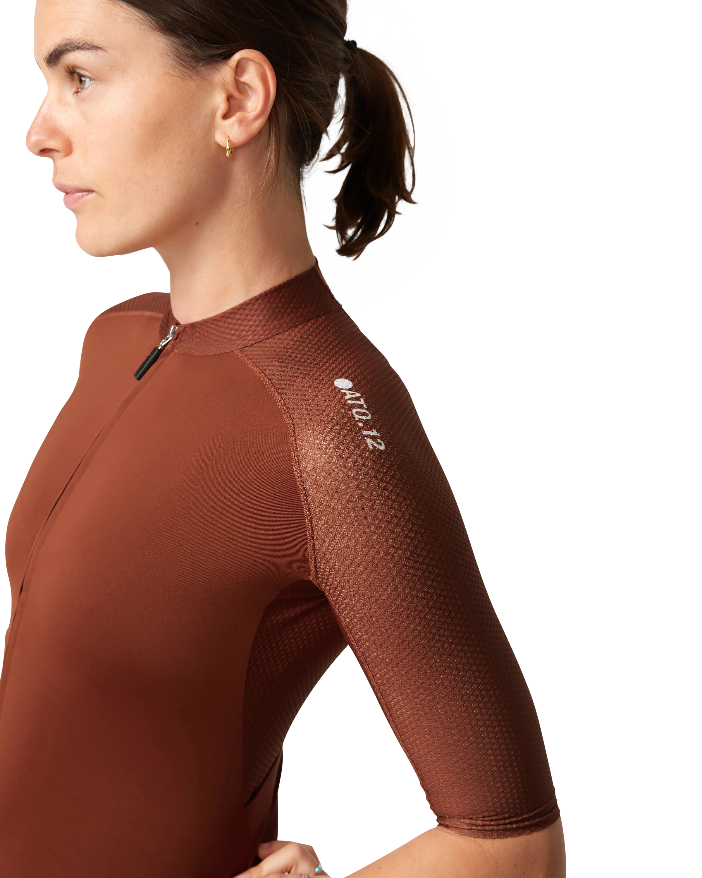 Womens All Day Jersey Burnt Orange-Attaquer Dead Stock-Attaquer