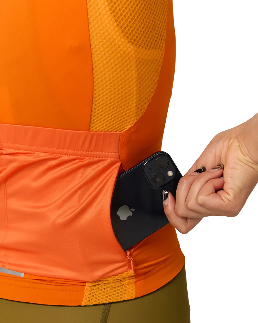 Womens All Day Jersey Orange-Attaquer Dead Stock-Attaquer
