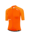 pdp-hide Womens Attaquer All Day short sleeve cycling jersey in orange flat lay