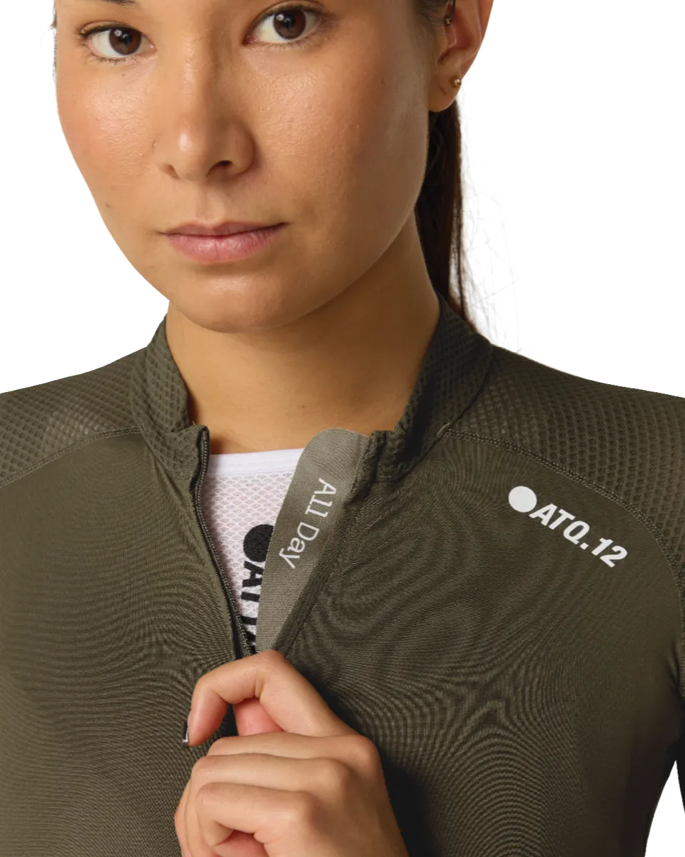 Womens All Day Jersey Warm Grey-Attaquer Dead Stock-Attaquer