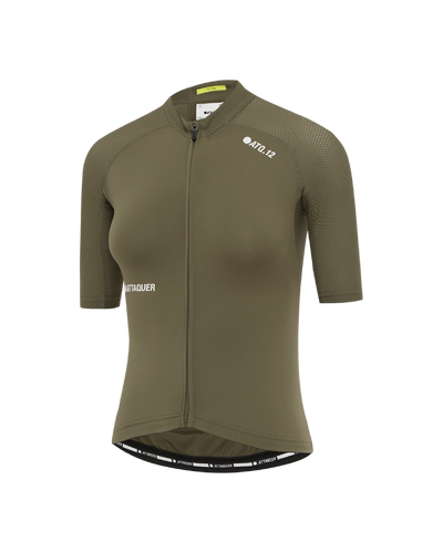 pdp-hide Womens All Day short sleeve cycling jersey warm grey flat lay