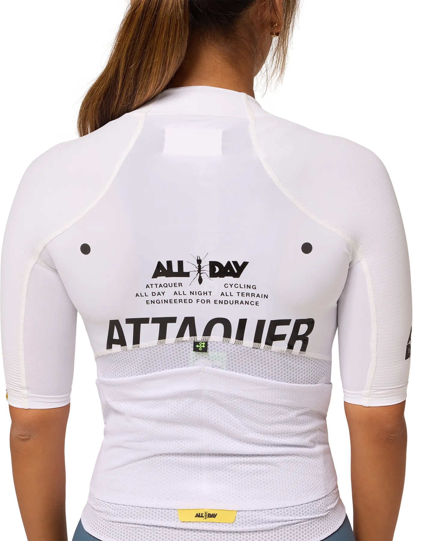 Womens All Day Jersey White-Attaquer-Attaquer