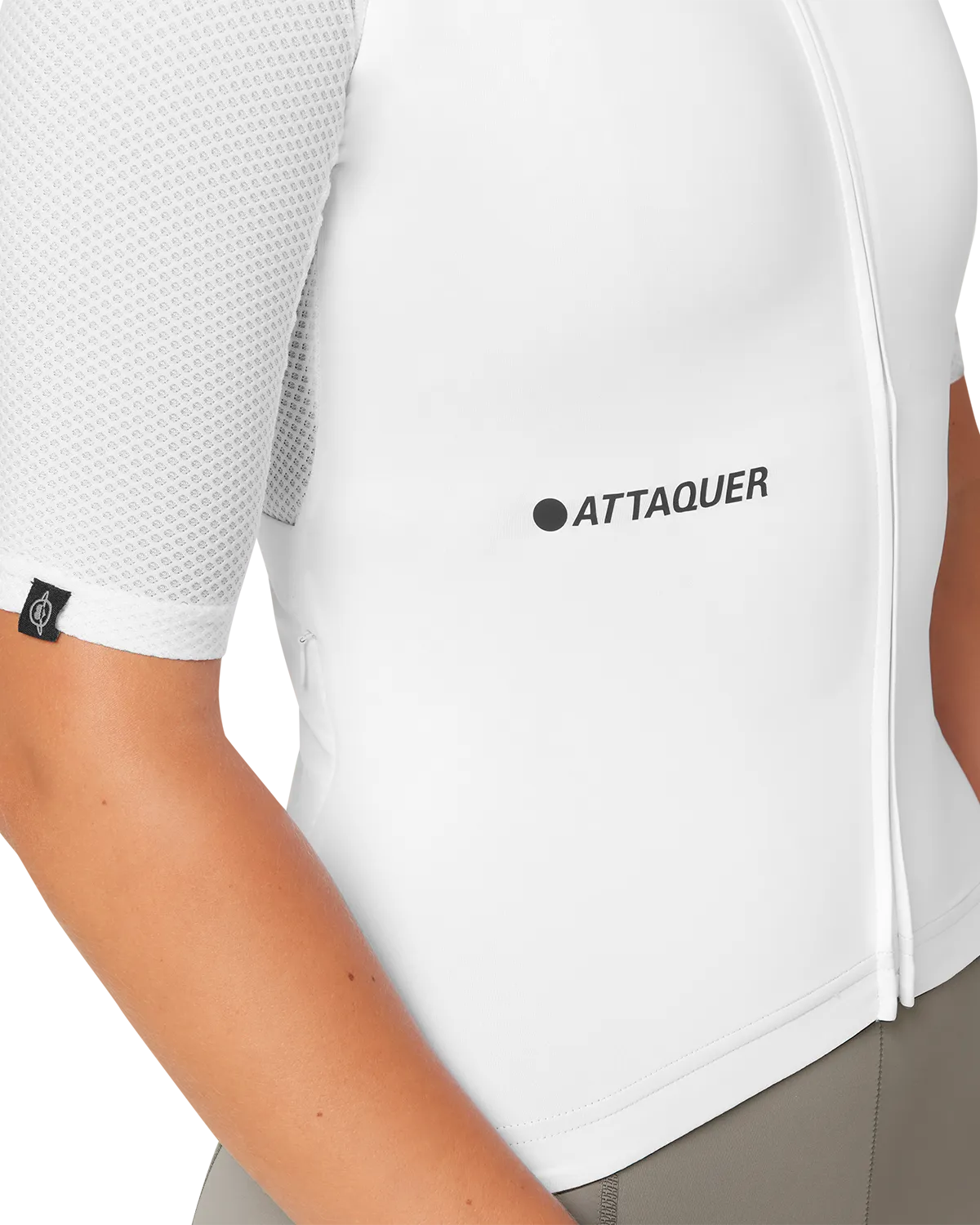Womens All Day Jersey White-Attaquer Dead Stock-Attaquer
