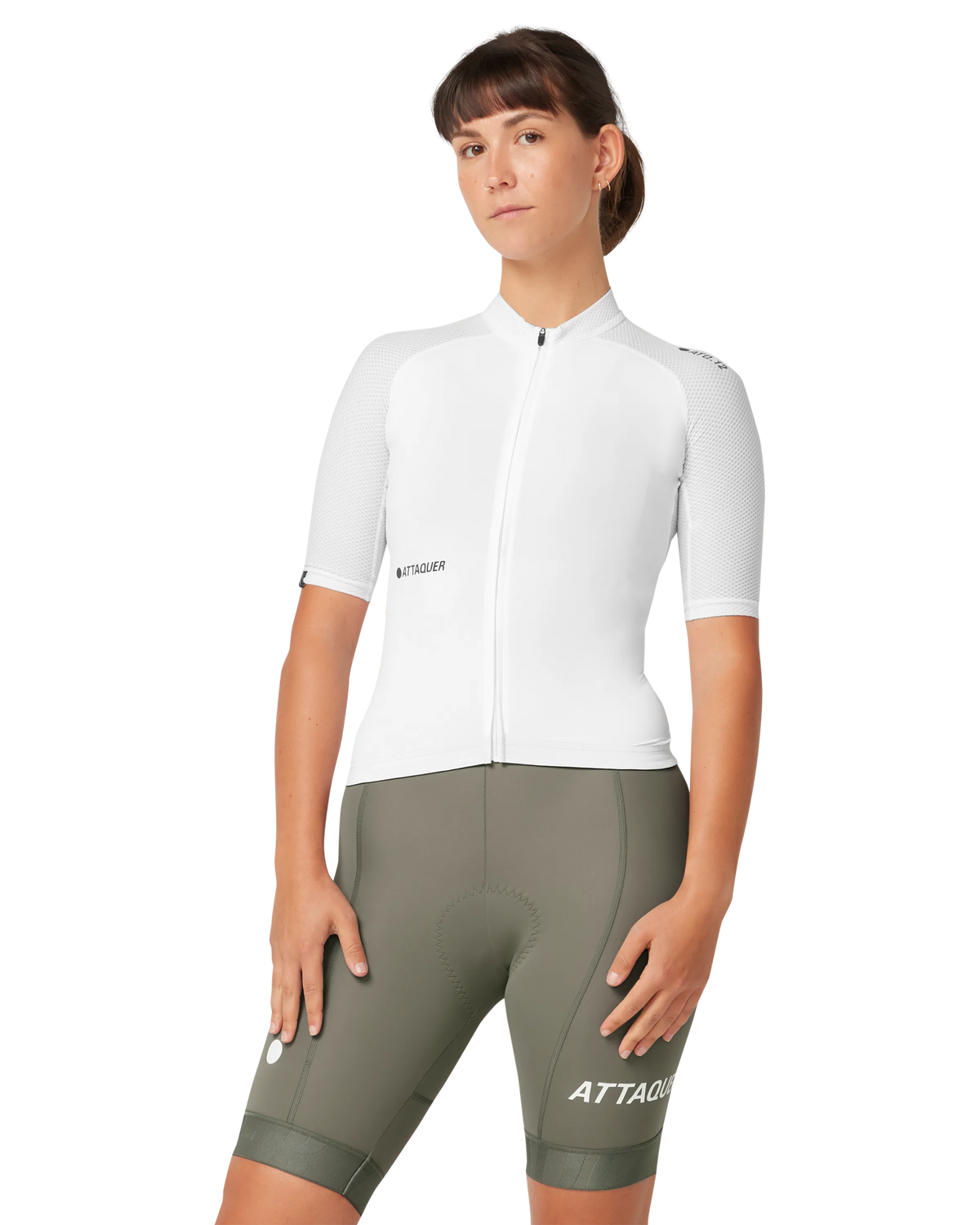 Womens All Day Jersey White - Old-Attaquer Dead Stock-Attaquer
