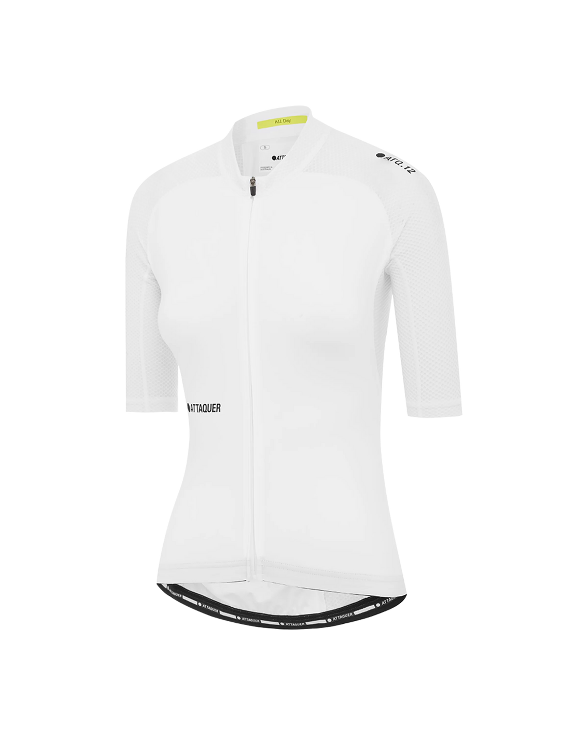 Womens All Day Jersey White-Attaquer feature display pdp-hide