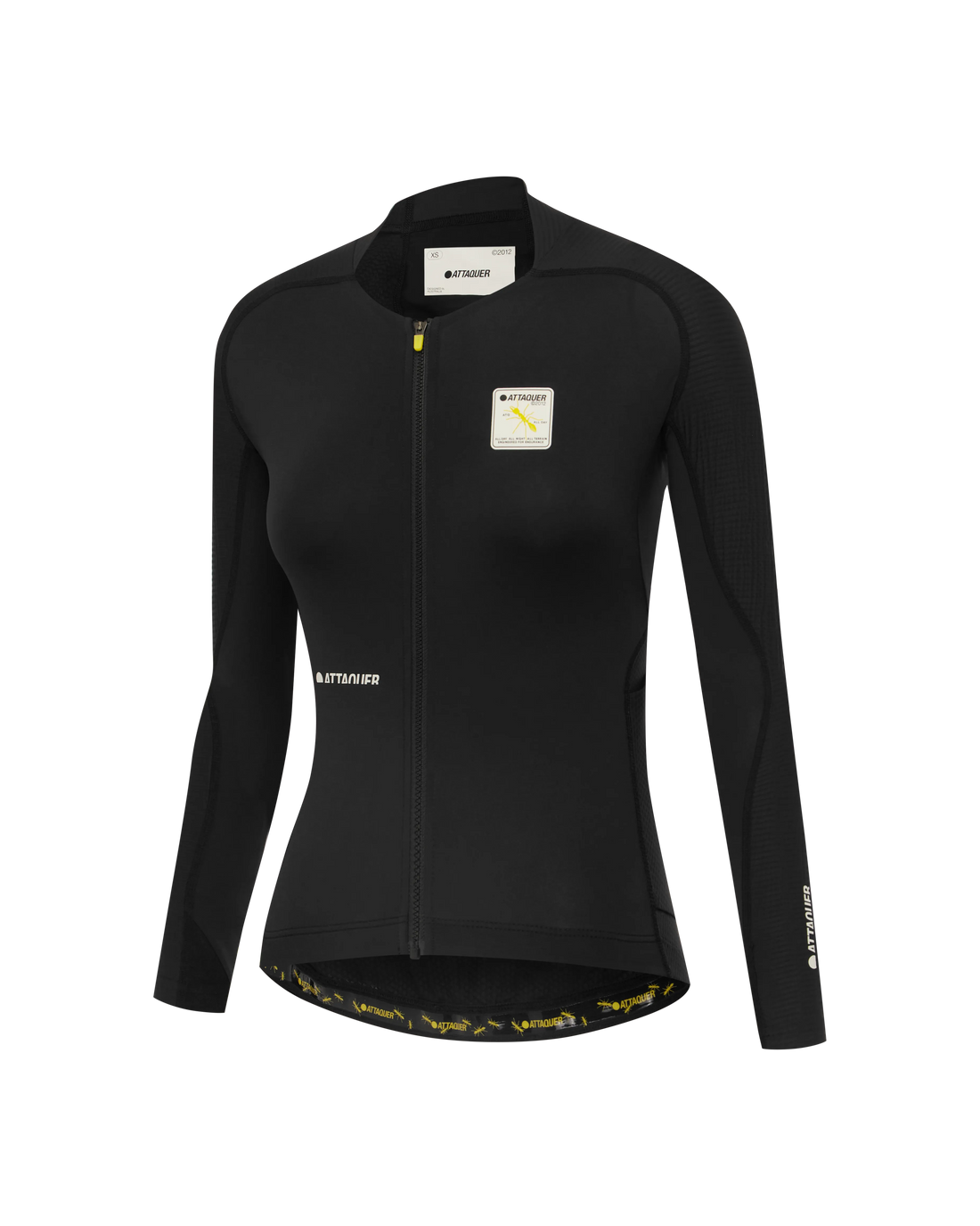 Womens All Day Lightweight Long Sleeved Jersey Black