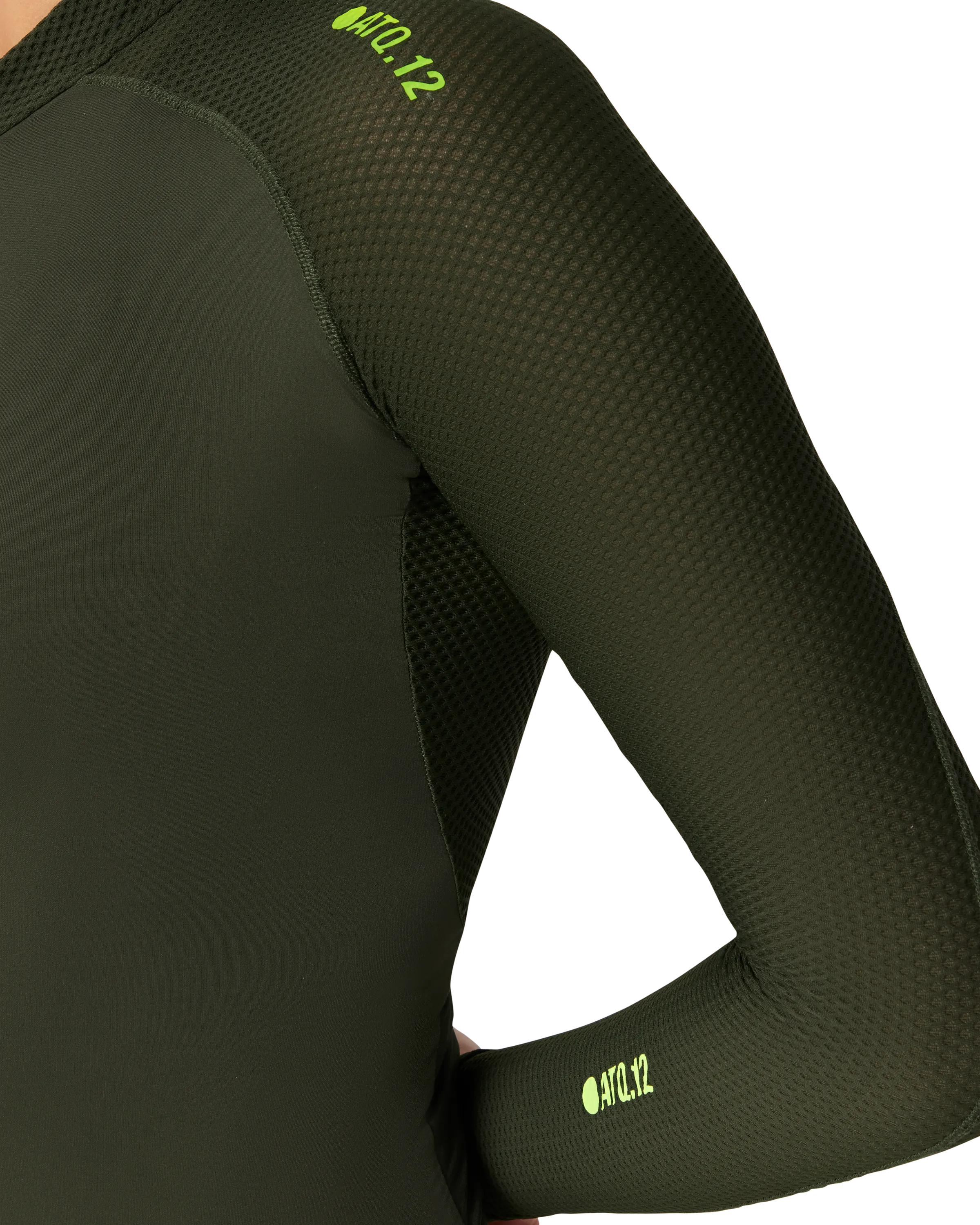 Womens All Day Summer Long Sleeve Jersey Pine-Attaquer Dead Stock-Attaquer