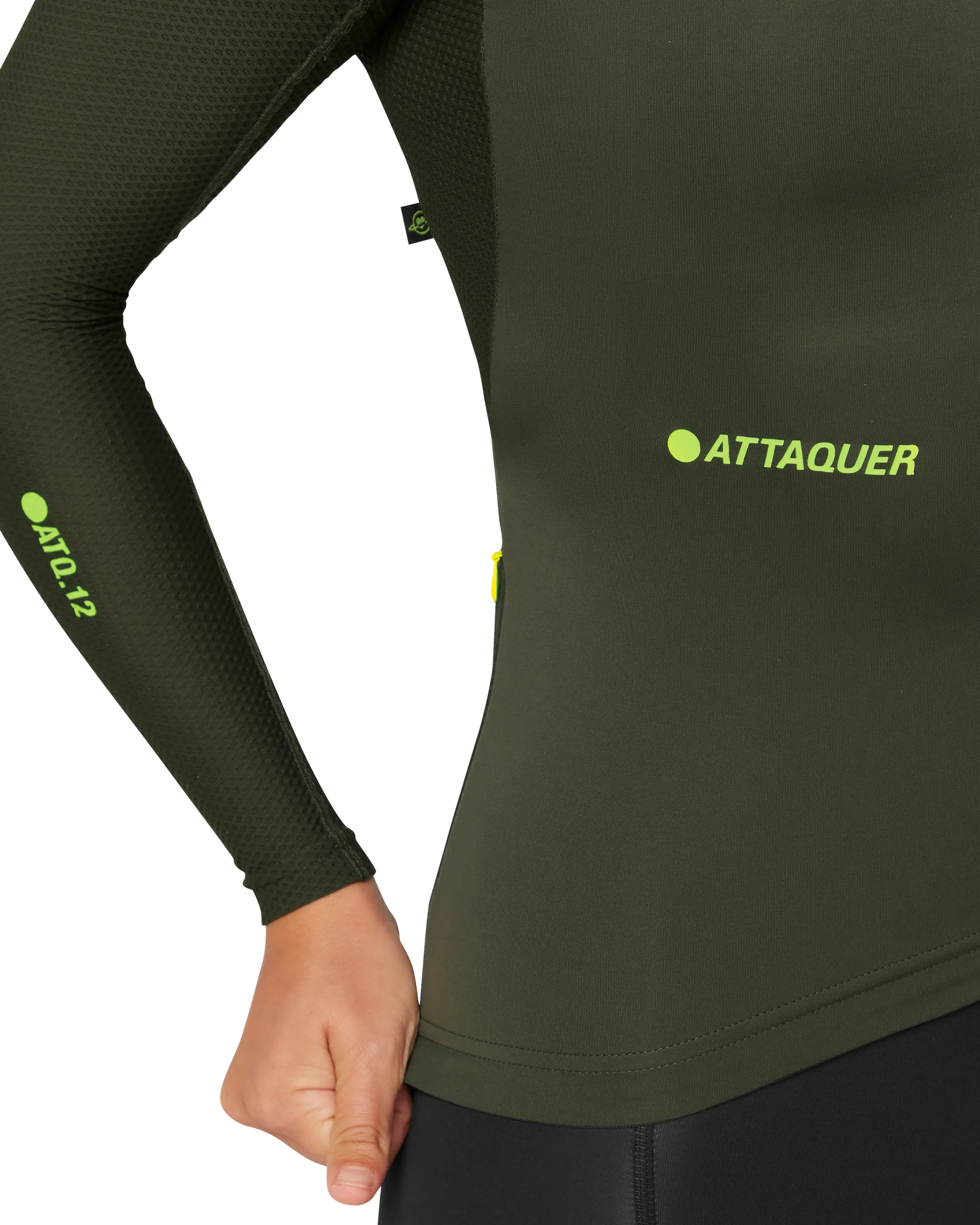 Womens All Day Summer Long Sleeve Jersey Pine-Attaquer Dead Stock-Attaquer