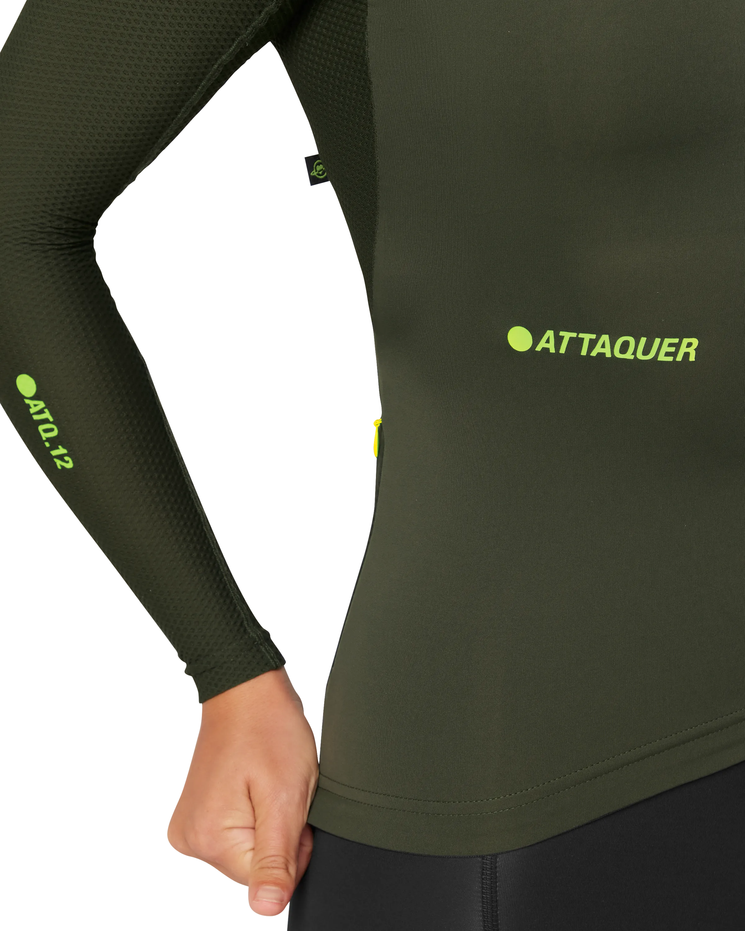 Womens All Day Summer Long Sleeve Jersey Pine-Attaquer Dead Stock-Attaquer