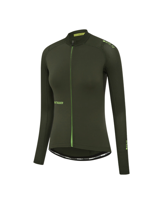 Womens All Day Summer Long Sleeve Jersey Pine