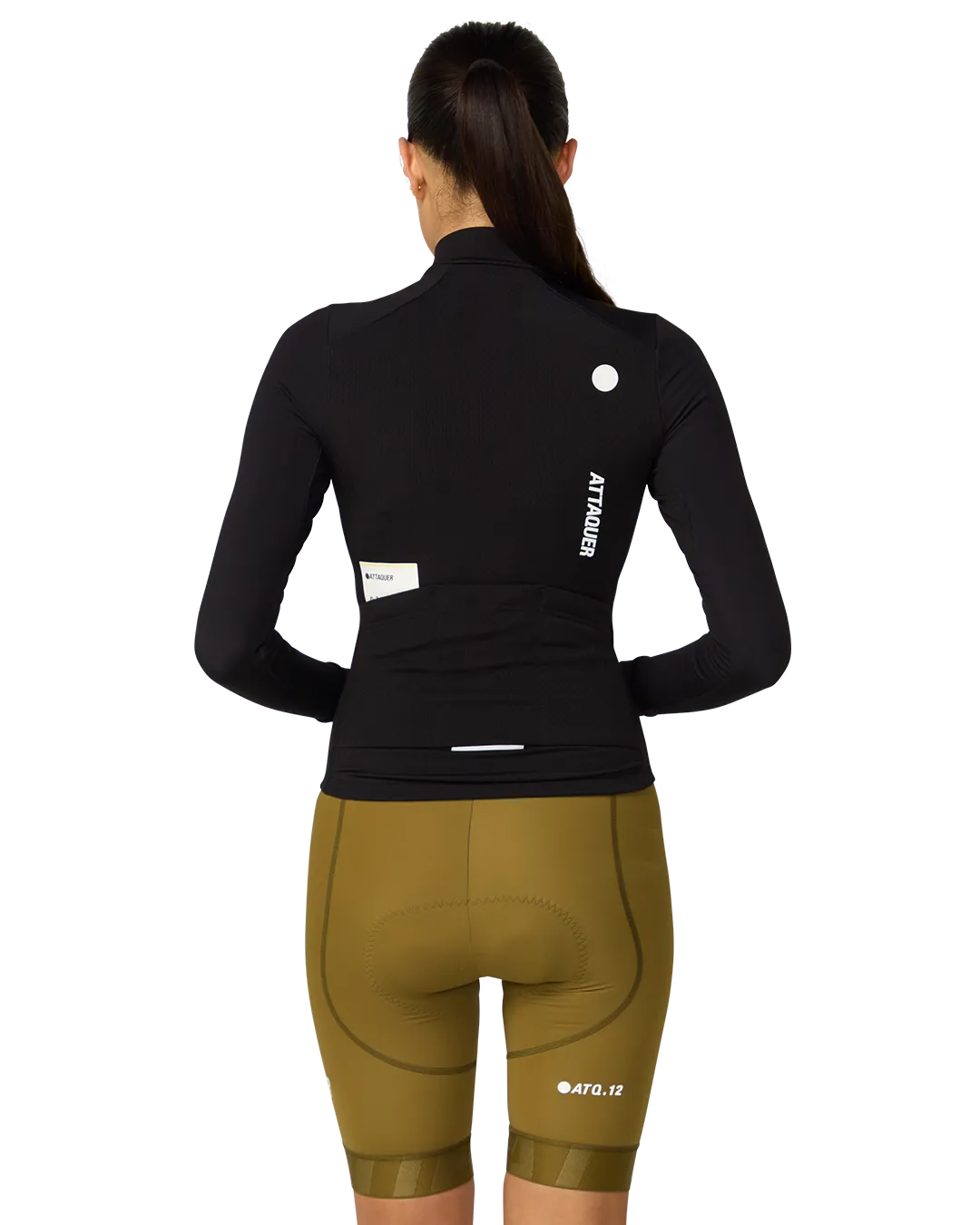 Womens All Day Winter Long Sleeved Jersey Black-Attaquer Dead Stock-Attaquer