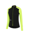 Womens All Day Winter Long Sleeved Jersey Black/Acid Lime-Attaquer feature display pdp-hide