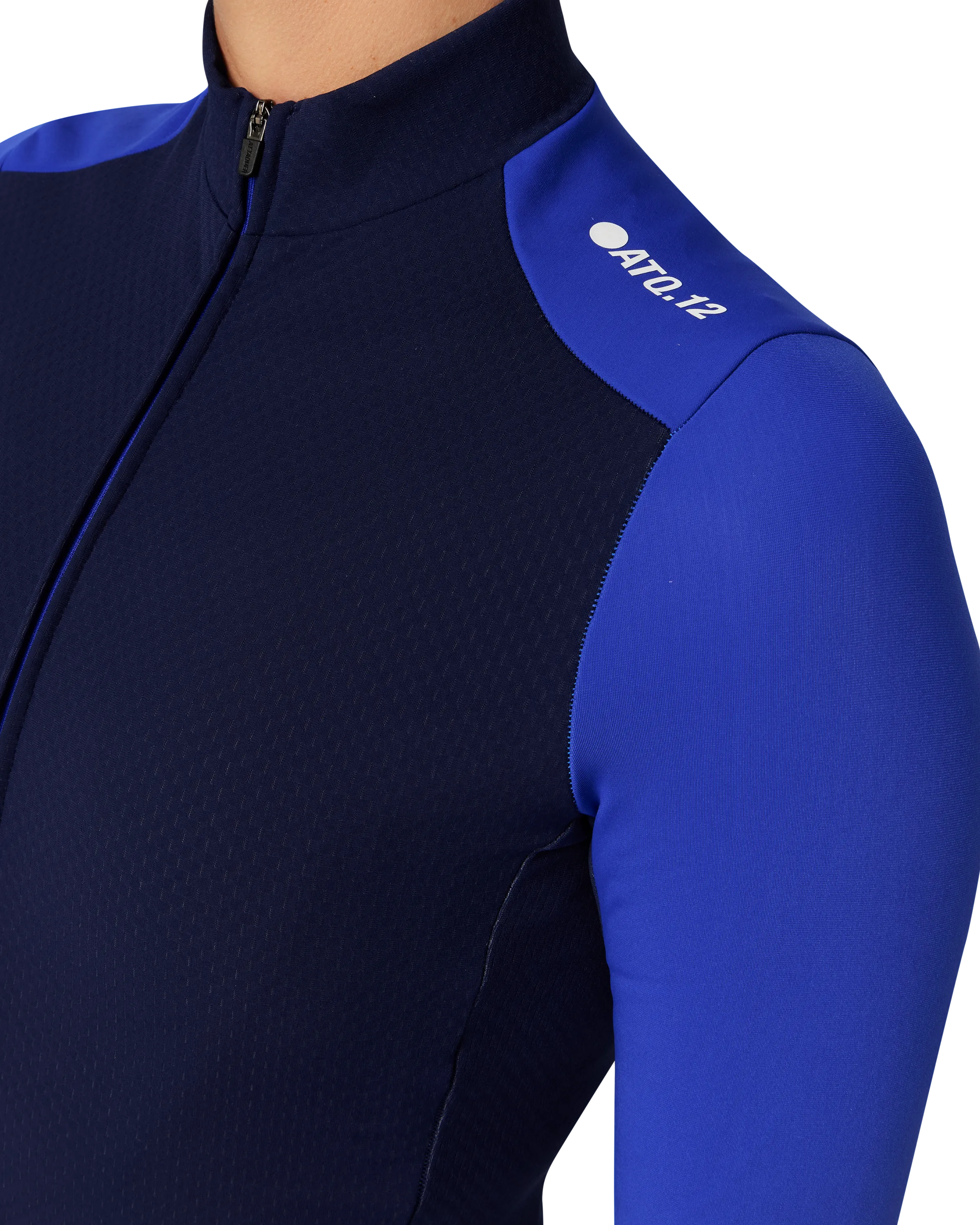 Womens All Day Winter Long Sleeved Jersey Navy/Fluro-Attaquer Dead Stock-Attaquer