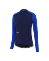Womens All Day Winter Long Sleeved Jersey Navy/Fluro-Attaquer feature display pdp-hide