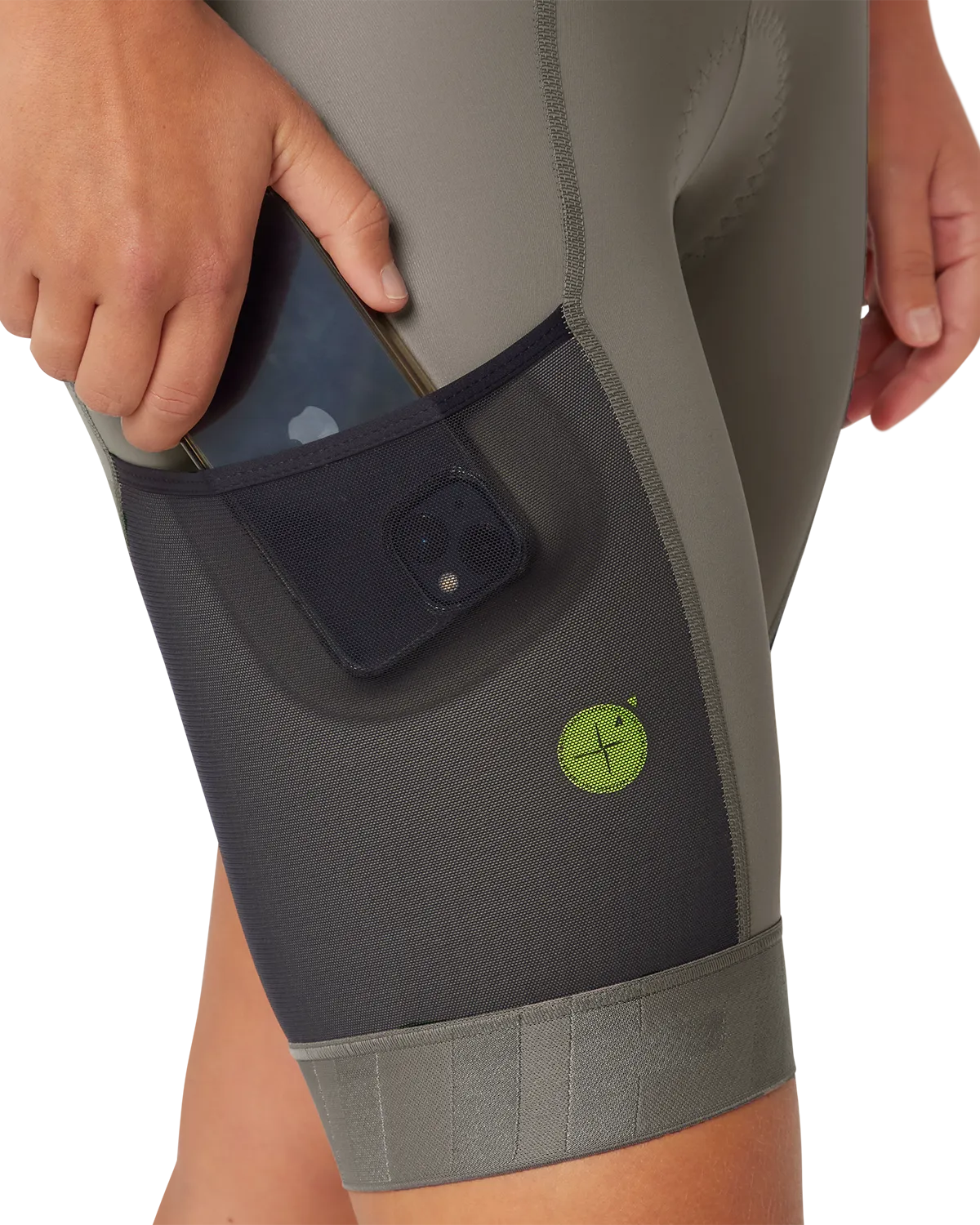 Womens Cargo Bib Grey Smoke-Attaquer-Attaquer