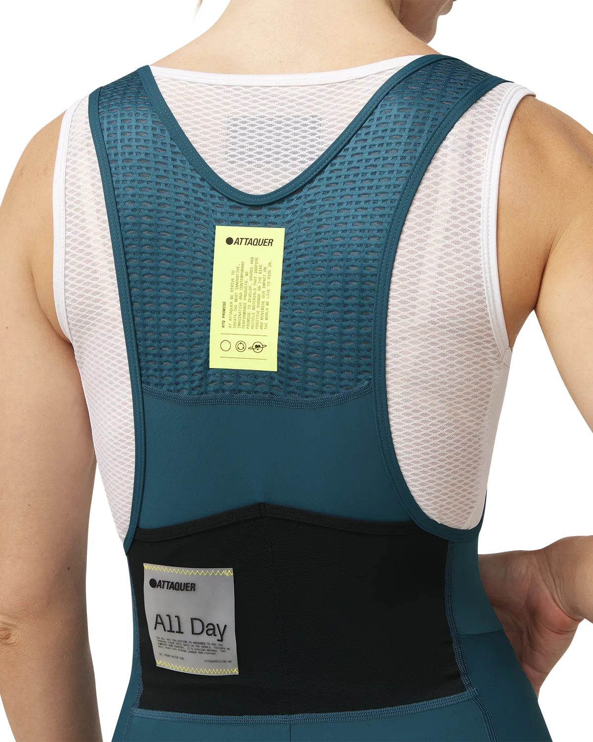 Womens Cargo Bib Topaz-Attaquer Dead Stock-Attaquer