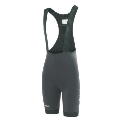Womens Race Bib Short Anthracite-Attaquer feature display pdp-hide