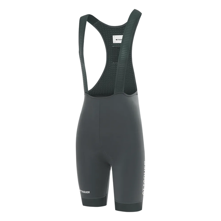 Womens Race Bib Short Anthracite-Attaquer feature display pdp-hide