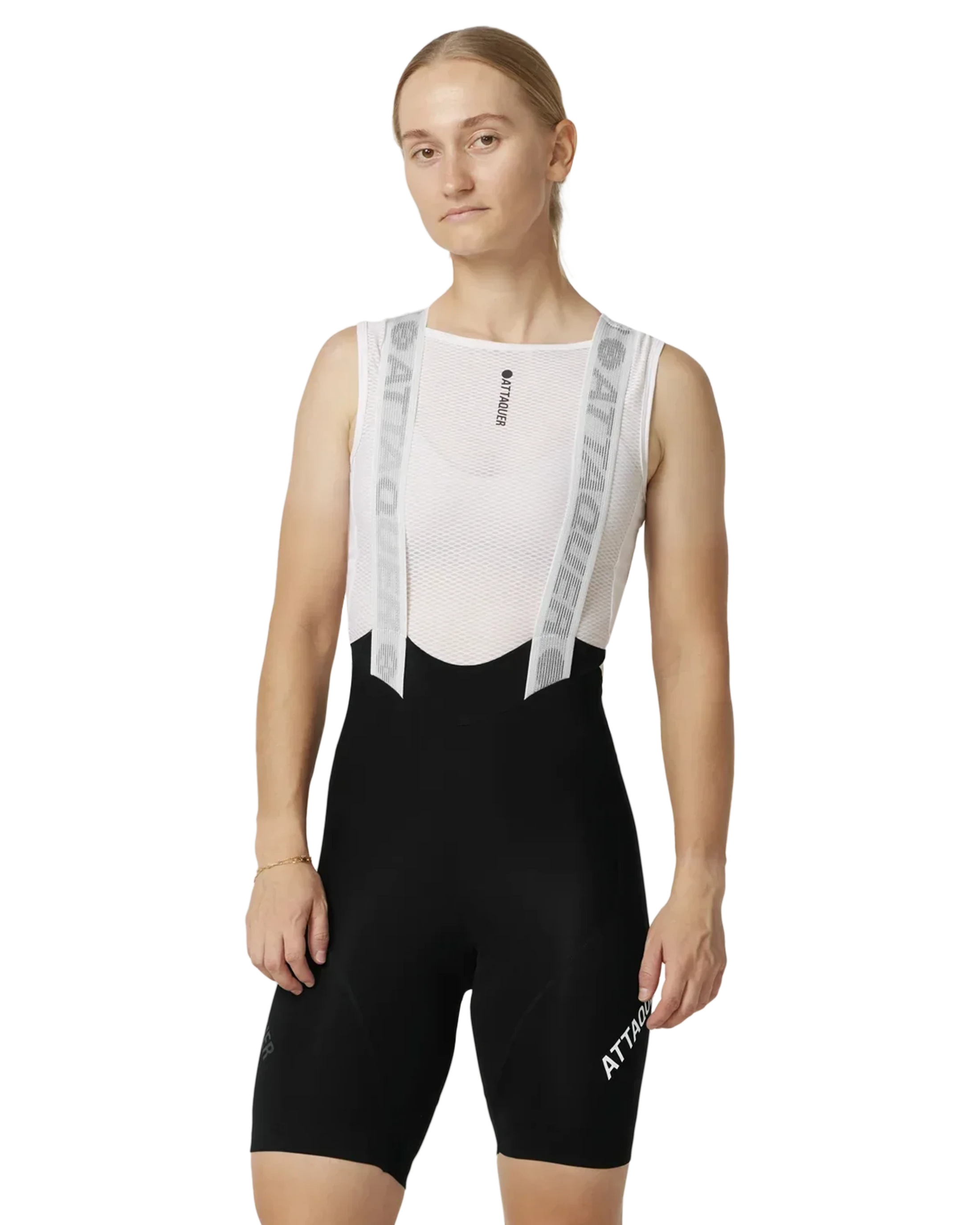 Womens Race Bib Short Black-Attaquer-Attaquer