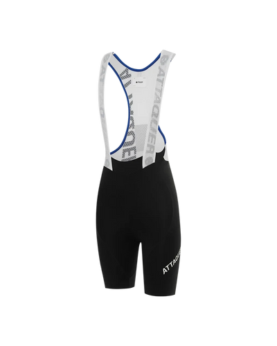 Womens Race Bib Short Black-Attaquer feature display pdp-hide