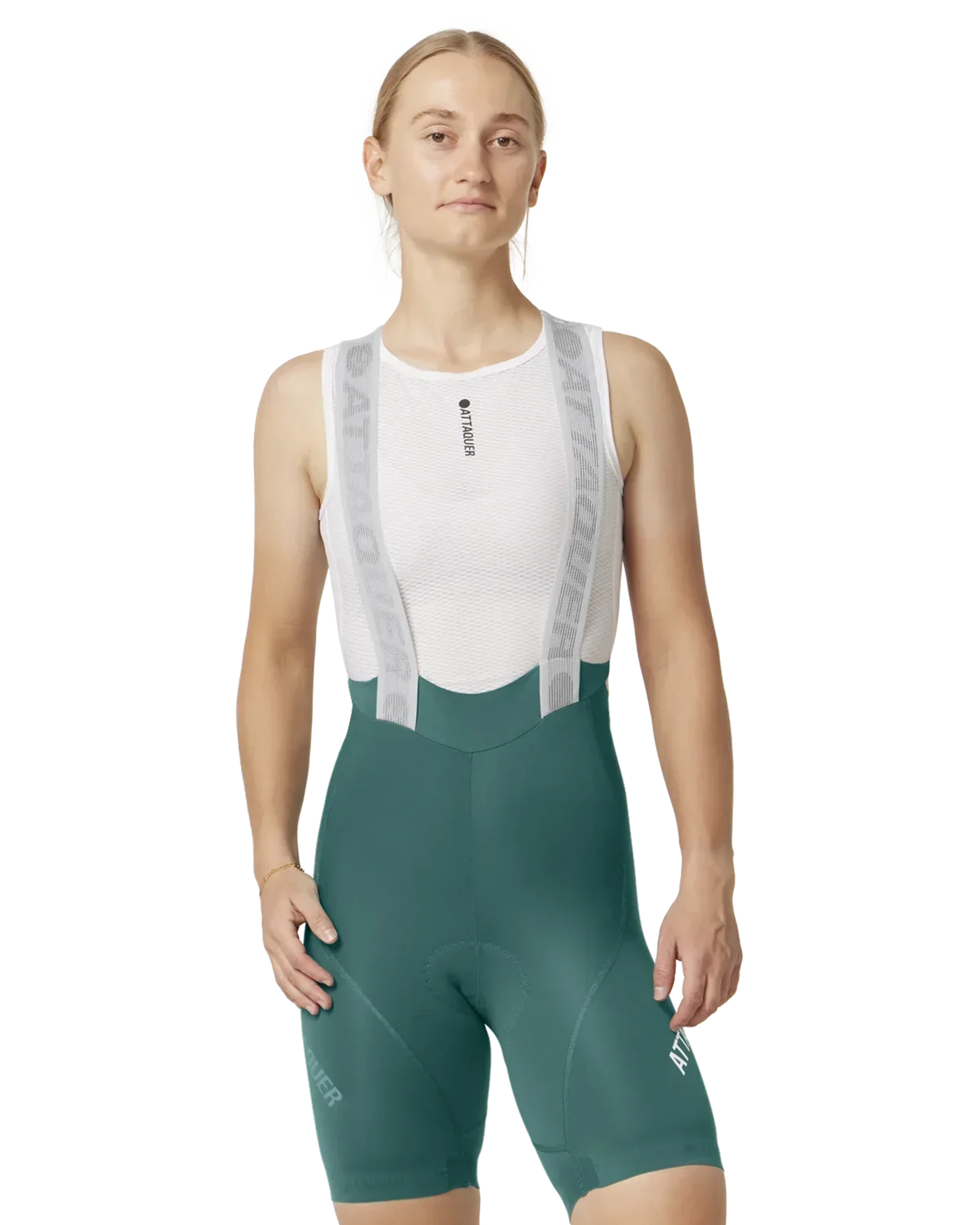 Womens Race Bib Short Emerald-Attaquer-Attaquer