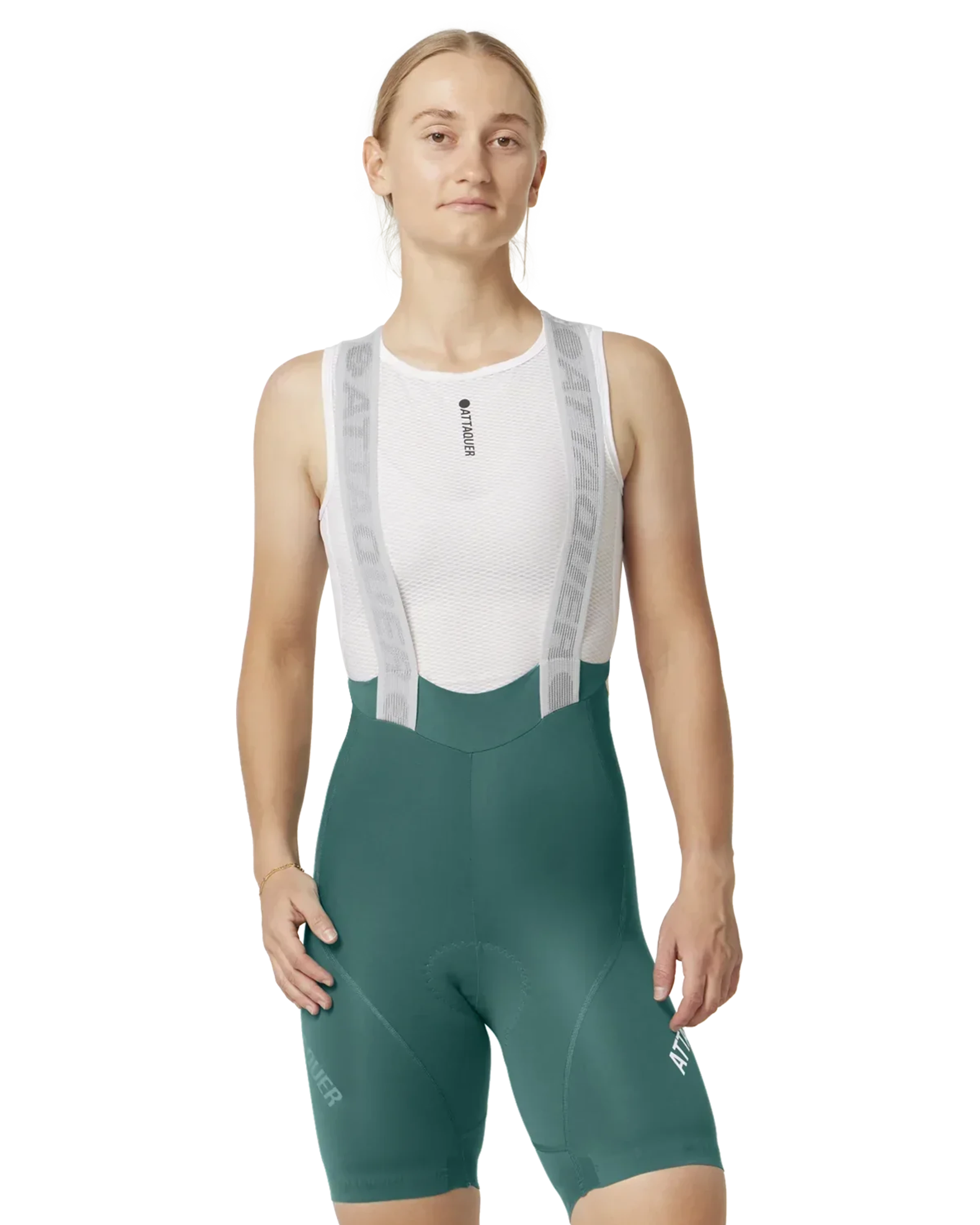 Womens Race Bib Short Emerald-Attaquer-Attaquer