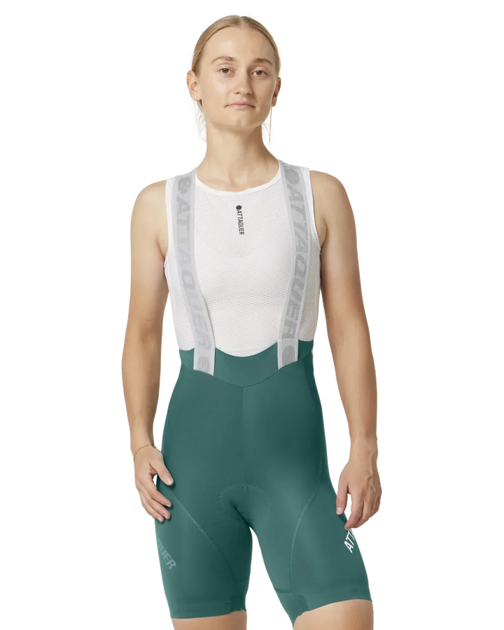 Womens Race Bib Short Emerald-Attaquer-Attaquer