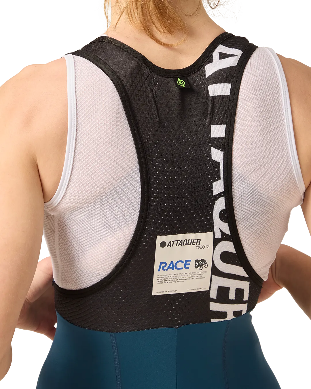 Womens Race Bib Short Kelp-Attaquer-Attaquer