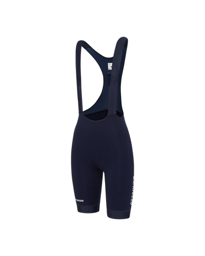 Womens Race Bib Short Navy-Attaquer feature display pdp-hide