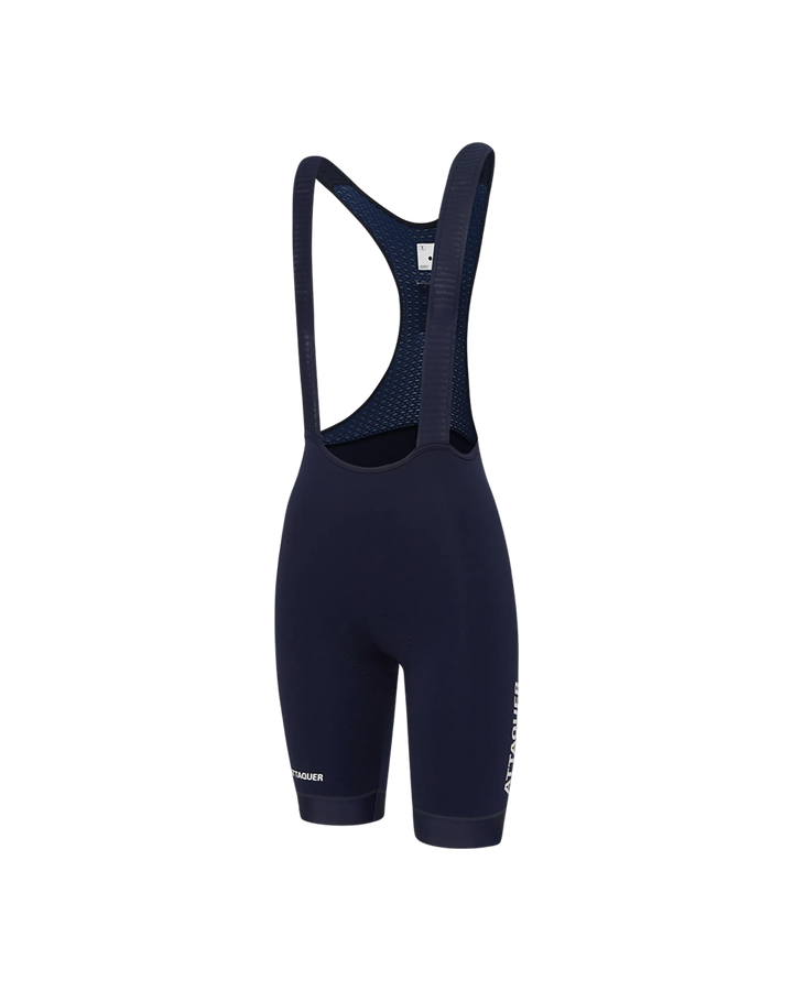 Womens Race Bib Short Navy-Attaquer feature display pdp-hide