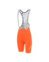 Womens Race Cycling Bib Short Orange -Attaquer feature display pdp-hide