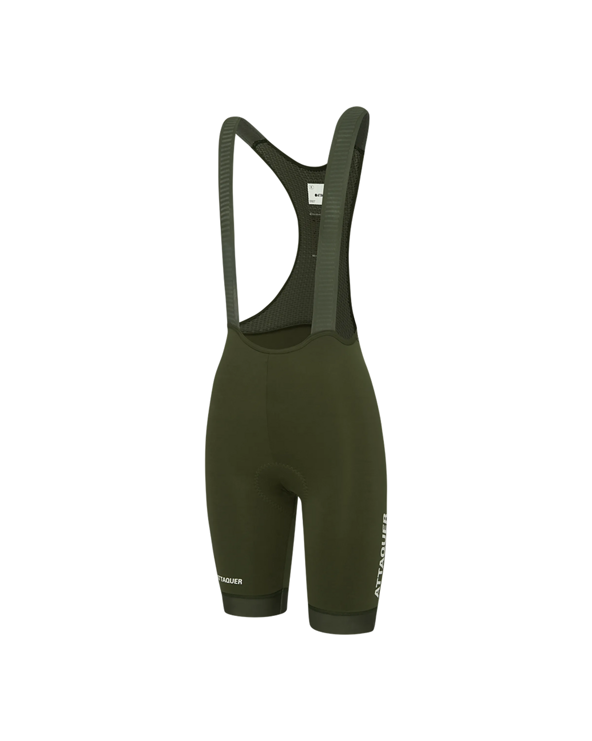 Womens Race Bib Short Pine-Attaquer feature display pdp-hide