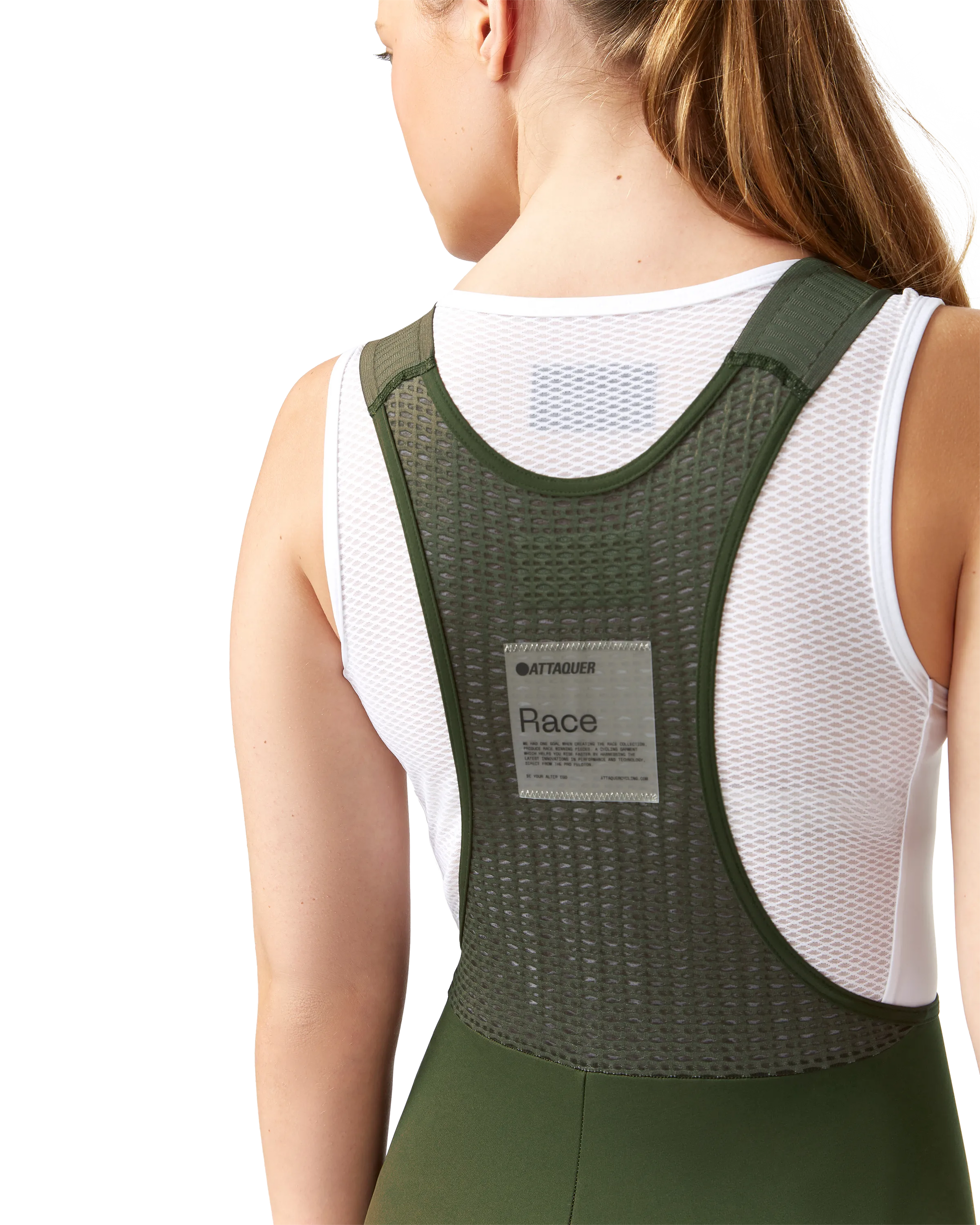 Womens Race Bib Short Pine/Tonal-Attaquer Dead Stock-Attaquer