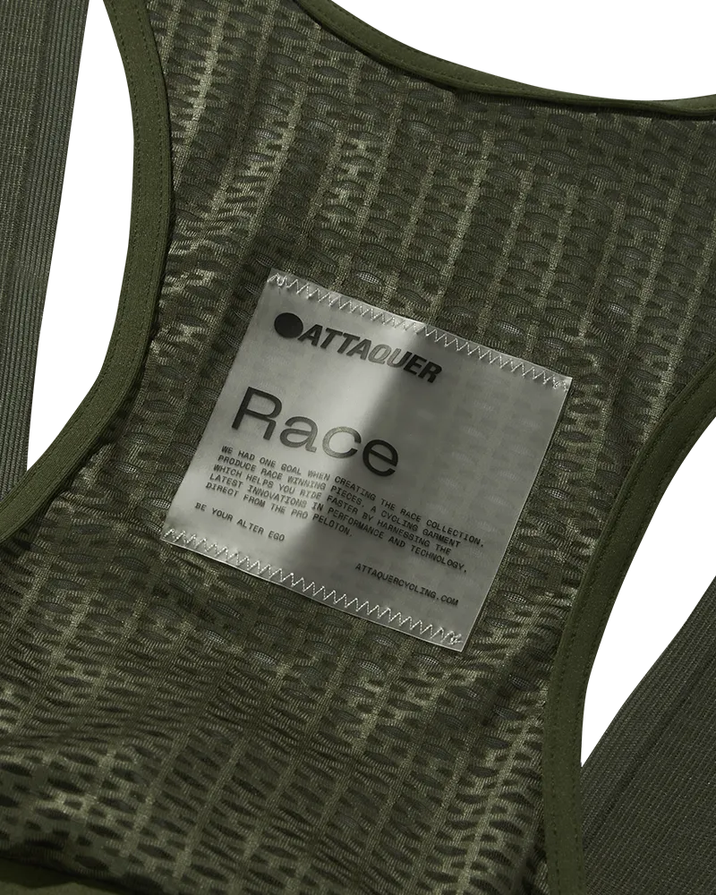 Womens Race Bib Short Pine/Tonal-Attaquer Dead Stock-Attaquer