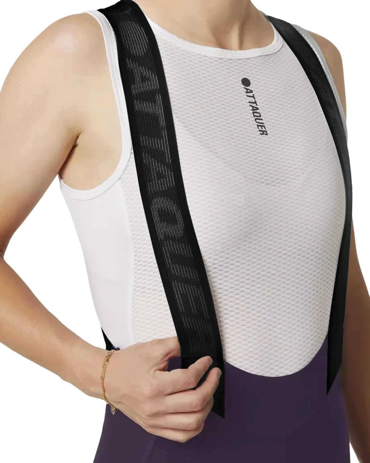 Womens Race Bib Short Purple-Attaquer-Attaquer