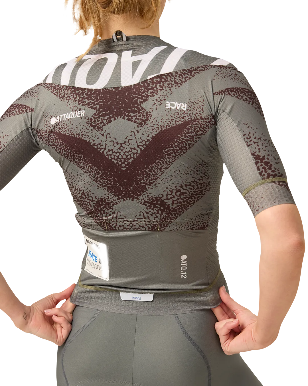 Womens Race Jersey Anthracite-Attaquer-Attaquer