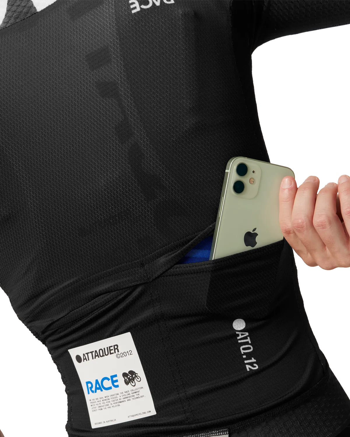 Womens Race Jersey Black-Attaquer-Attaquer