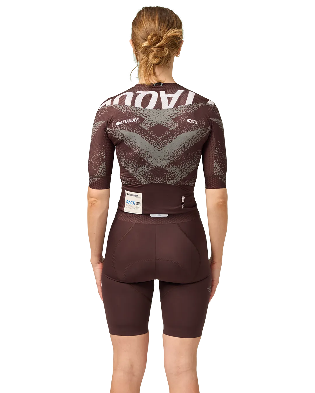 Womens Race Jersey Brown-Attaquer-Attaquer